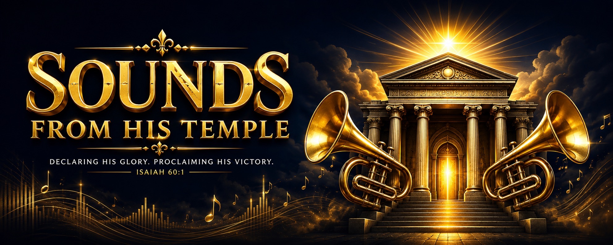 Sounds from His Temple — Declaring His glory, proclaiming His victory